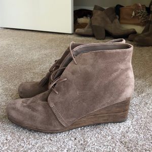 Suede Ankle booties
